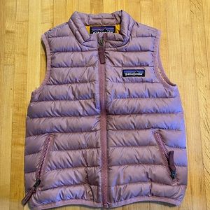 Patagonia Down Vest - 2T - Lavender
